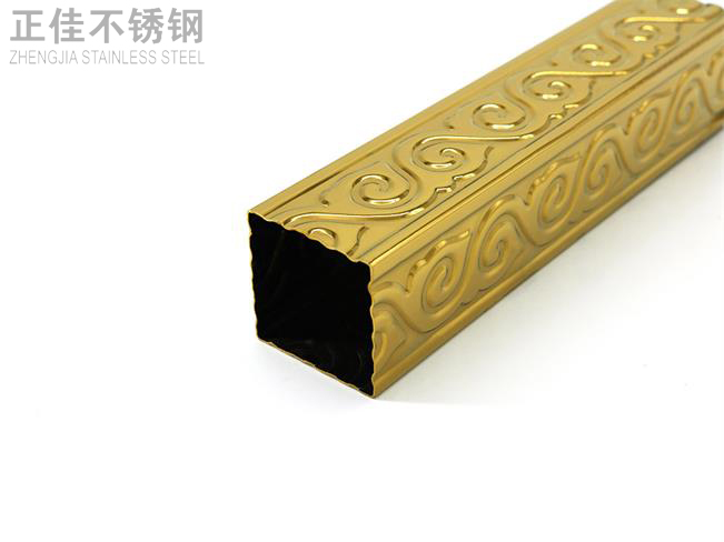 欧式斑纹不锈钢管3
